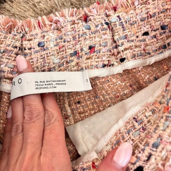 IRO Vany Tweed Shorts SZ 34 - Picture 4 of 6